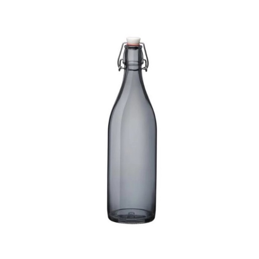 Two (2) Target Gray Glass Bottles